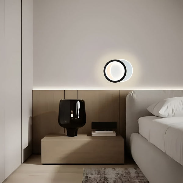 Настінний світильник Rings White-Black 25W 2500K 3000K 6500K 250675-200001649