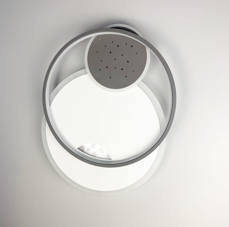 Стельовий світильник Ceiling stars H60 Led 78W 3000K 4000K 6000K Grey + White 250218-200001467