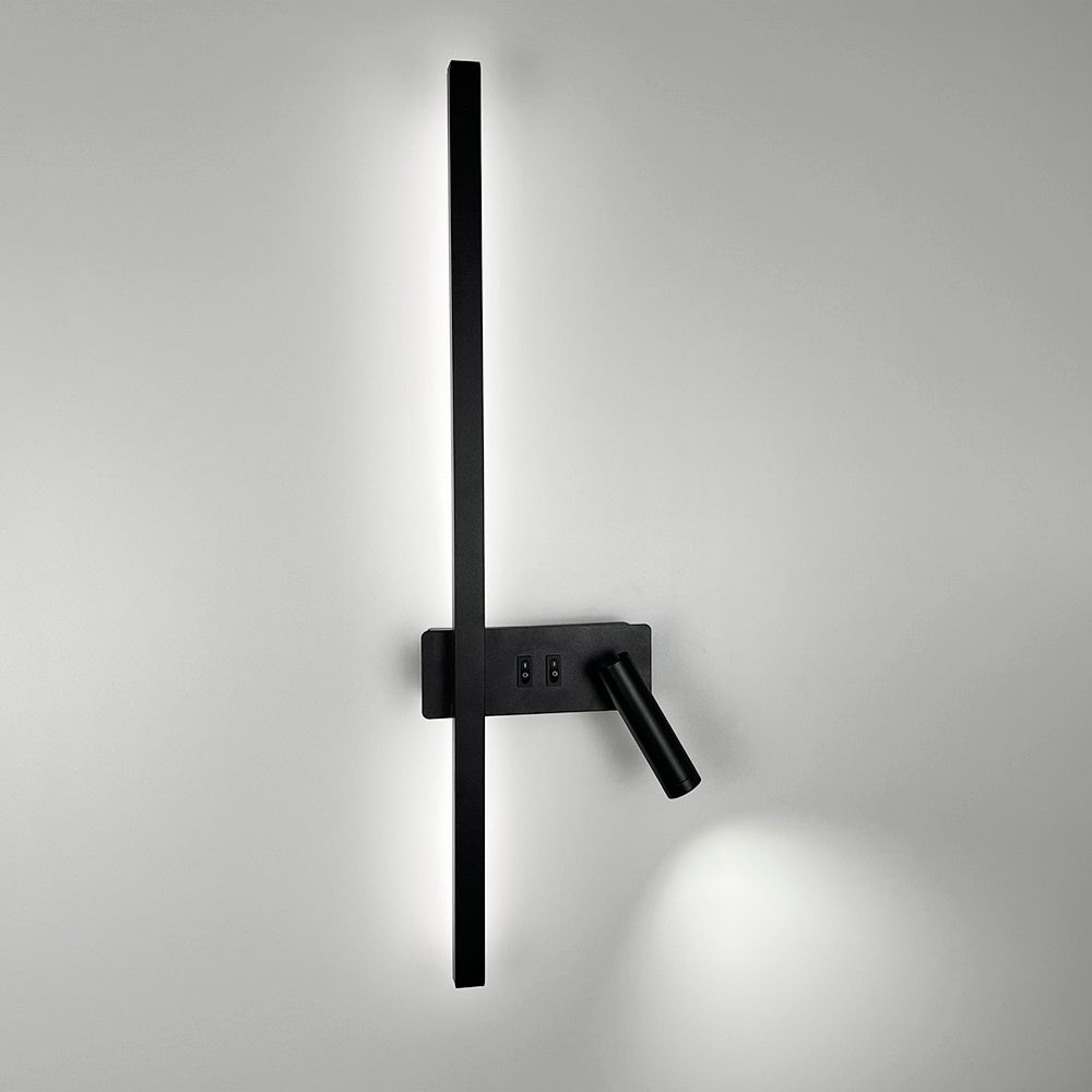Настінні світильники Strong line spot H650 Led 21W + 4W 4000K Left / Right Black 250318-200001572