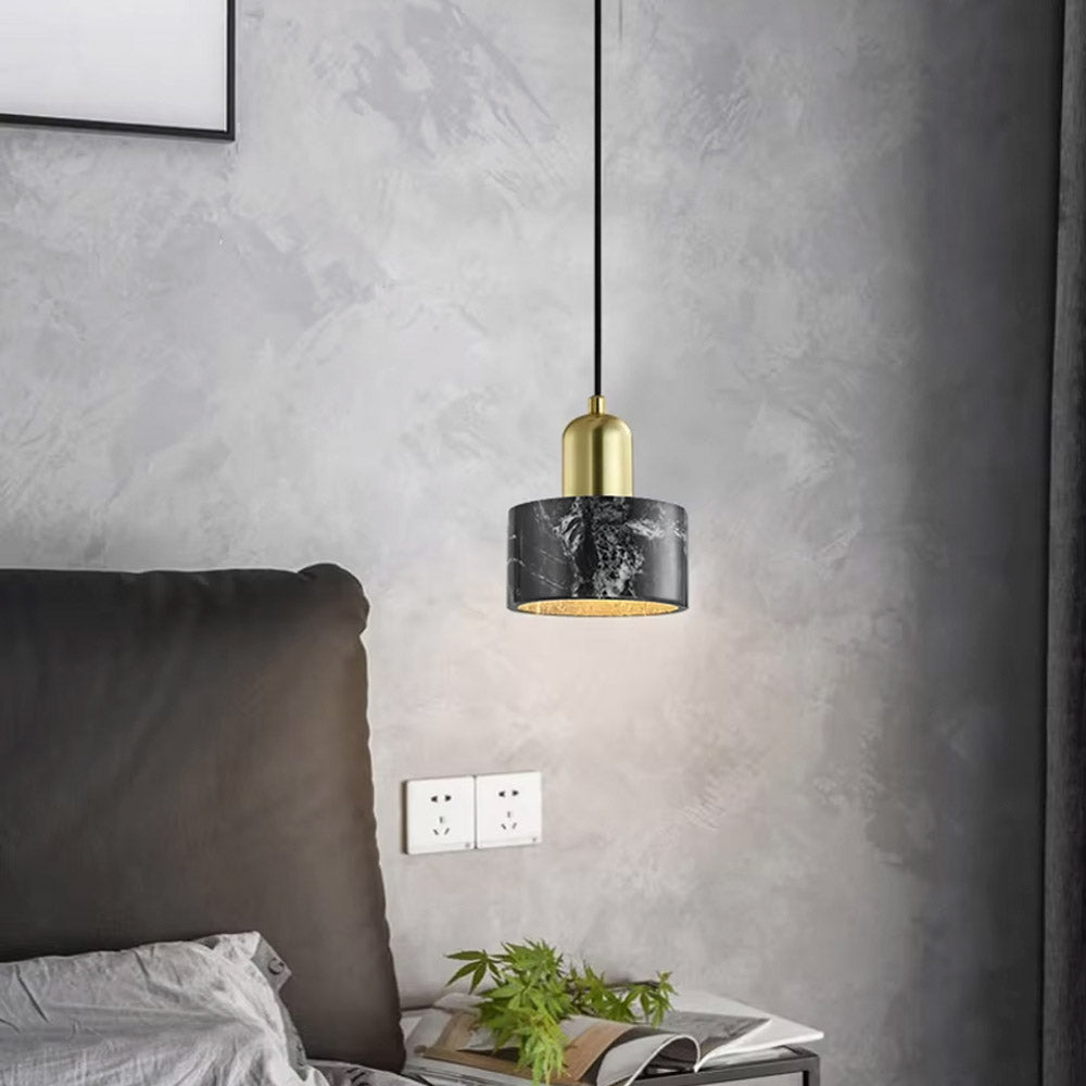 Підвісний світильник Marble D150 1xE27 Gold + Black 250218-200001471