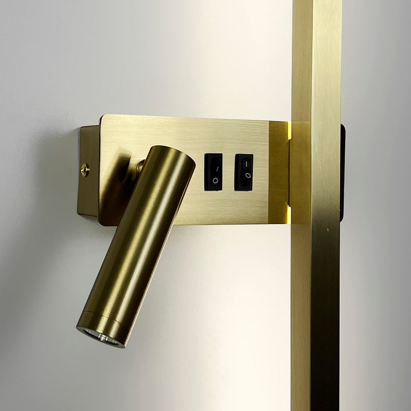 Настінні світильники Strong line spot H1200 Led 22W + 4W 4000K Left / Right Gold 250318-200001575
