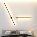 Настінні світильники Pipe Pin лінійні Золоті 3500K H600 Led 12W / H700 Led 14W / H900 Led 18W 230720-200000214