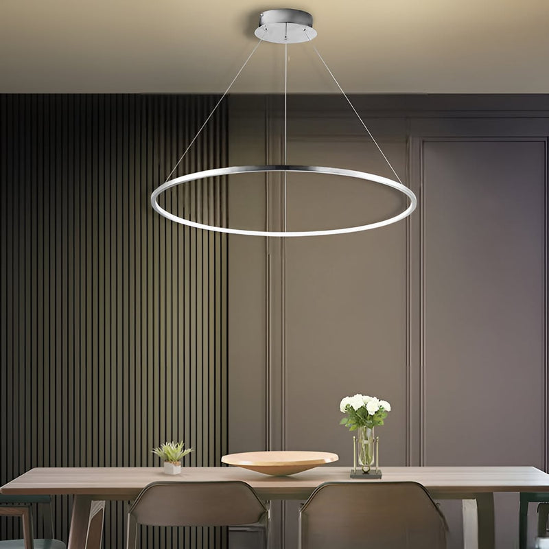 Підвісний світильник Ring Chrome D-100см Led 74W 3000K 4000K 6000K 250631-200001666