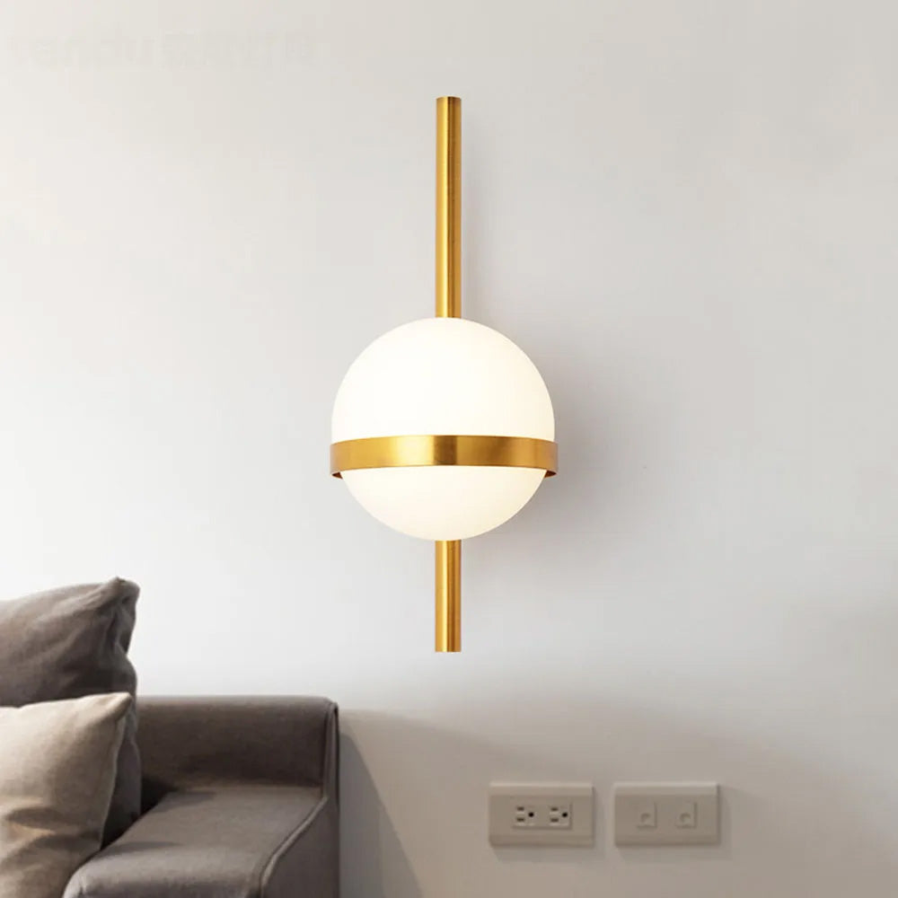 Настінний світильник Вollo gold L400 1xE27 Gold + White 250318-200001622