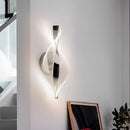 Настінний світильник Spiral jellyfish H-31см Led 11W 4000K Silver 250635-200001683