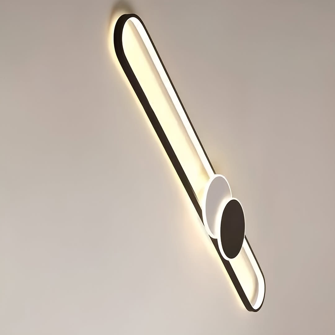 Настінний світильник Clip L-80cm Led 40W 4000K Black 250635-200001640