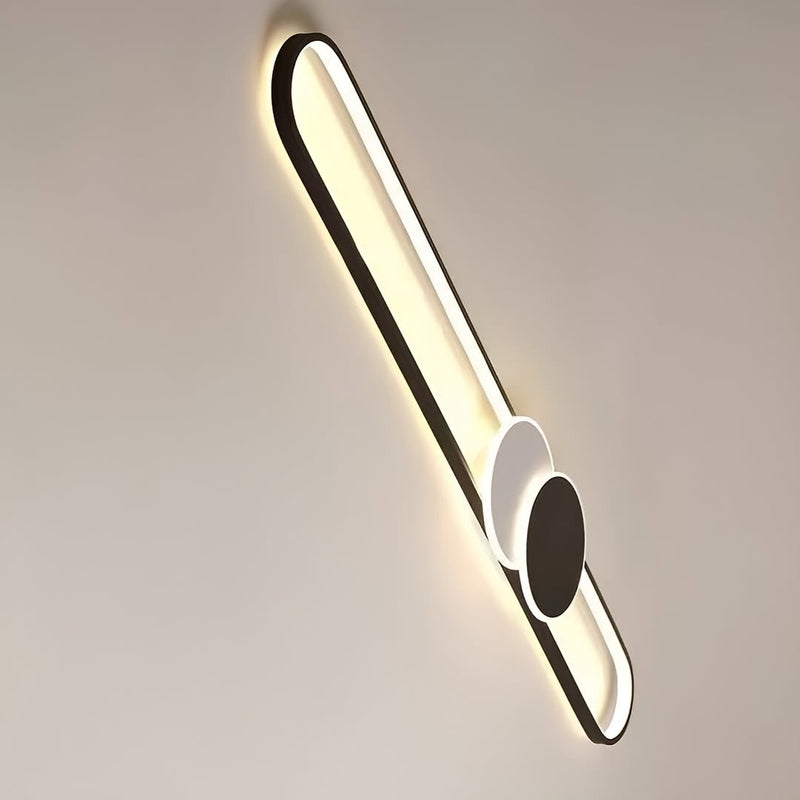 Настінний світильник Clip L-80cm Led 40W 4000K Black 250635-200001640