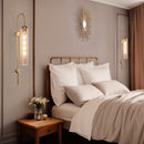 Настінний світильник White flower H770 Led 15W Gold + Amber 241222-200001330