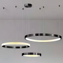 Підвісний світильник Rings D40 + D50 + D60 Led 156W 3000K 4000K 6000K Black 250688-200001656