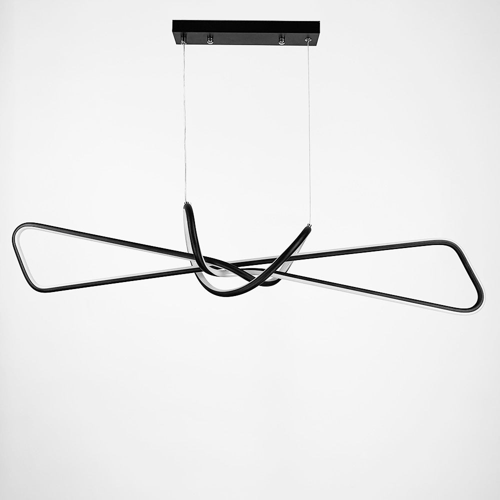 Підвісні світильники Knot H(max) 1600 3000K 4000K 6000K L850 Led 73W / L1000 Led 78W Black 250118-200001429