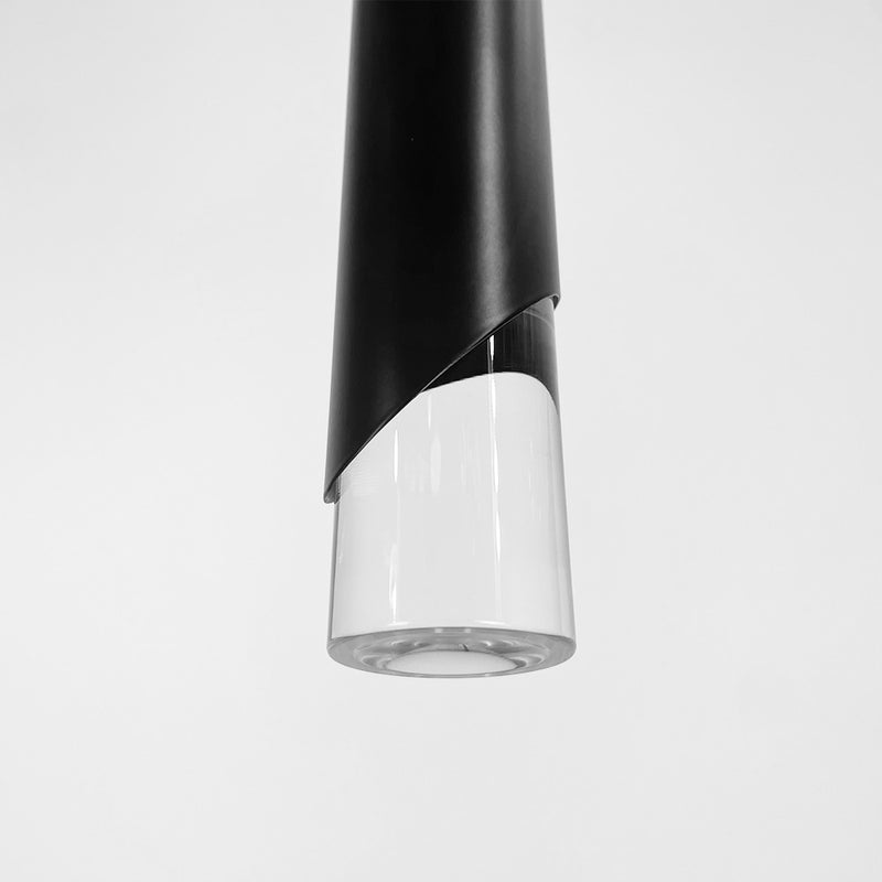Підвісні світильники Tube clear H280 Led 5W 4000K Black / Gold 241018-200001213