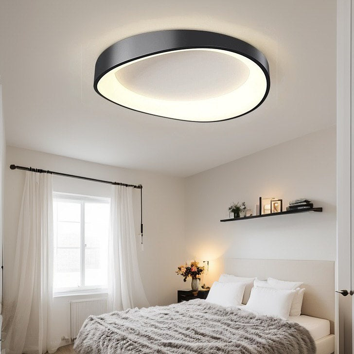 Стельовий світильник Ceiling wave D420 Led 54W 3000K 4000K 6000K Black 250222-200001480