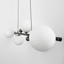Підвісний світильник Bubbles L900 6xG9 Black + White 250118-200001455