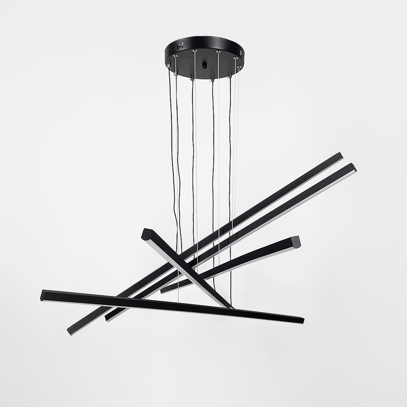 Підвісний світильник Geometry D1010 Led 124W 3000K 4000K 6000K Black 250218-200001469