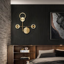 Настінний світильник Molecular small L470 Led 18W Gold 250219-200001462