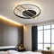 Стельолвий світильник Ceiling clip circle L520 Led 47W 3000K 4000K 6000K Black + Gold 241276-200001328