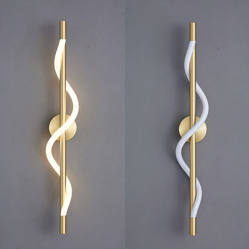 Настінний світильник Rope wall H560 Led 15W Gold + White 241222-200001333