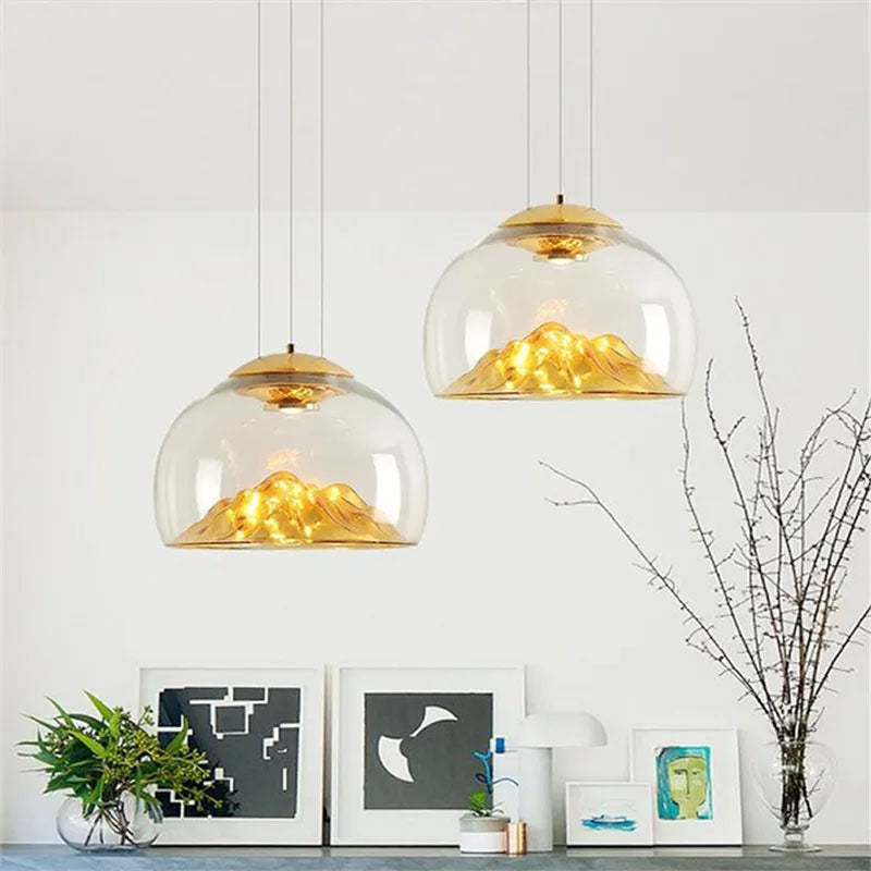 Підвісний світильник Mountains D400 Led 7W 4000K Gold 250118-200001450