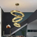 Підвісний світильник Circles Glass Gold 3 D600 Led-модуль 3000K 4000K 6000K Gold 240488-200000822