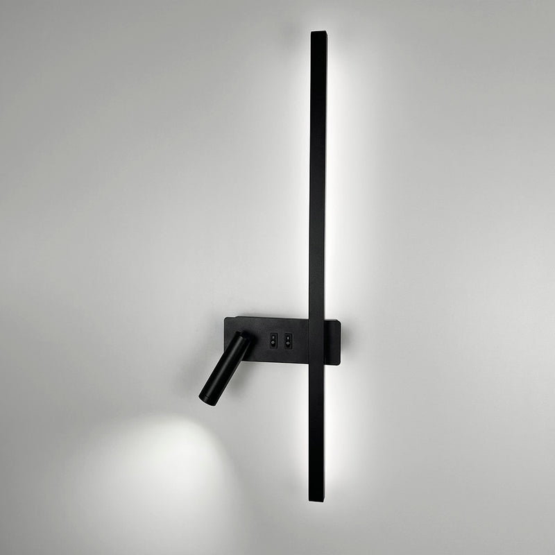 Настінні світильники Strong line spot H650 Led 21W + 4W 4000K Left / Right Black 250318-200001572