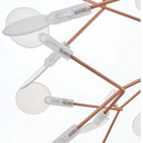 Підвісна люстра Led Petals Copper D720 Led 23W 3000K Copper + White 231001-200000425