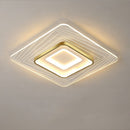 Стельовий світильник Люстра Concentric geometry D600 Led 75W 3000K 4000K 6000K Golden 240589-200000897