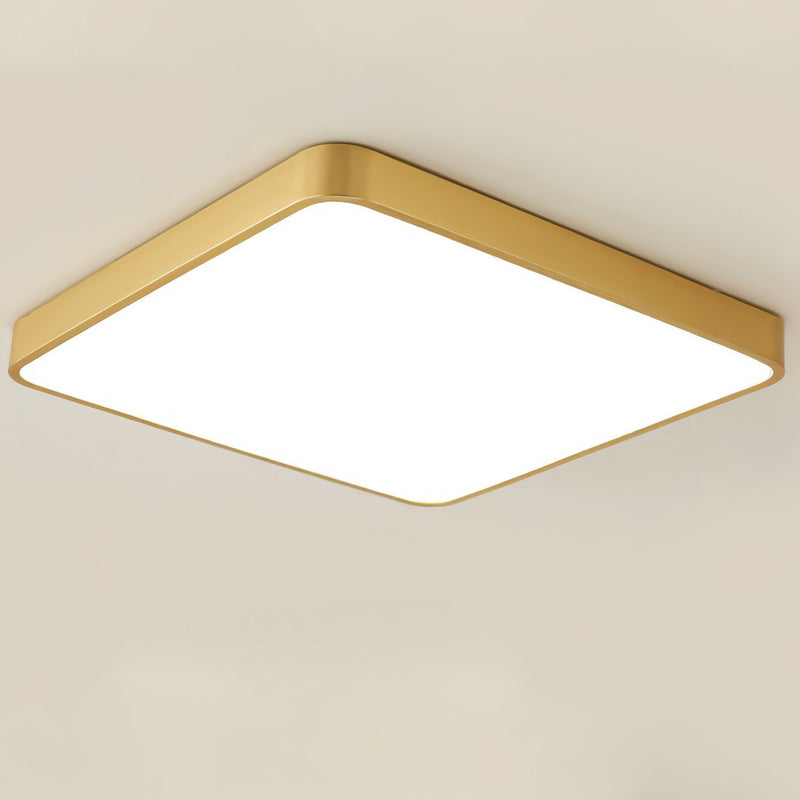 Стельовий світильник Ceiling square L300 Led 48W 3000K 4000K 6000K Gold 240976-200001052