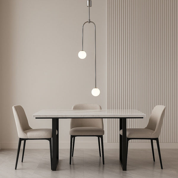 Підвісний світильник Faro Bollo H-118см 2xG9 Chrome + White 250666-200001685