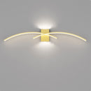 Настінні світильники Double lines simple 3000K 4000K 6000K Gold L600 Led 16W / L800 Led 20W / L1000 Led 24W 241219-200001336