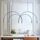 Підвісний світильник Led outil 6 L1300 6xGU10 Black + Gold 241076-200001108