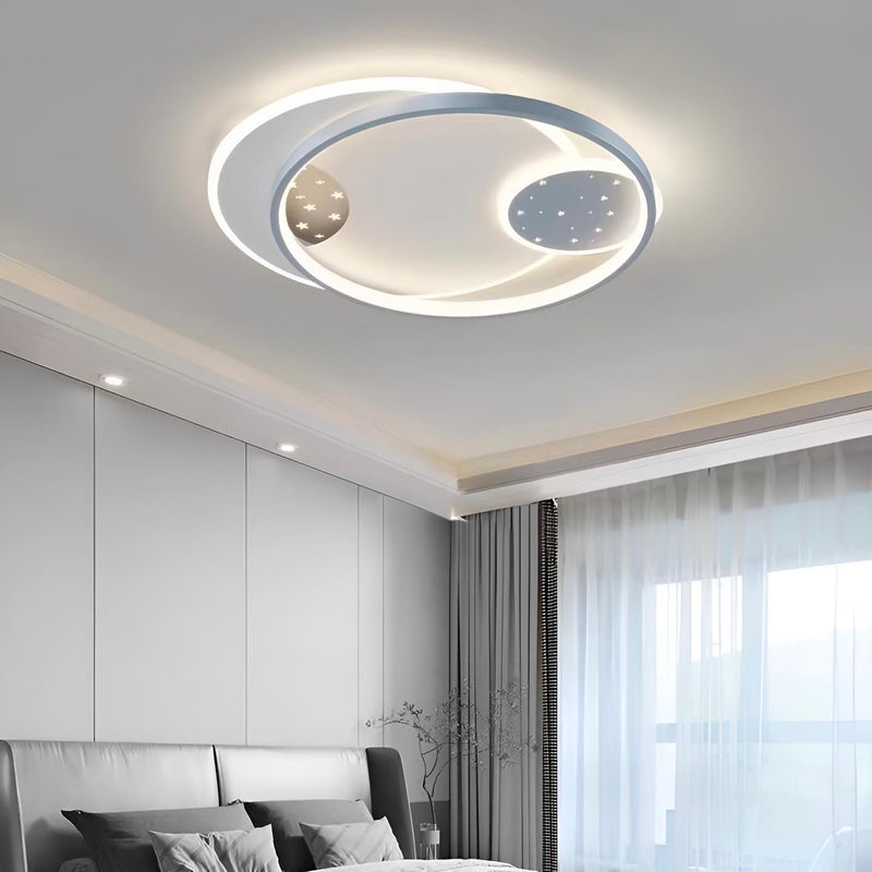 Стельові світильники Ceiling Stars D500 Led 72W 3000K 4500K 6000K Gray+White / Black+White 230818-200000280