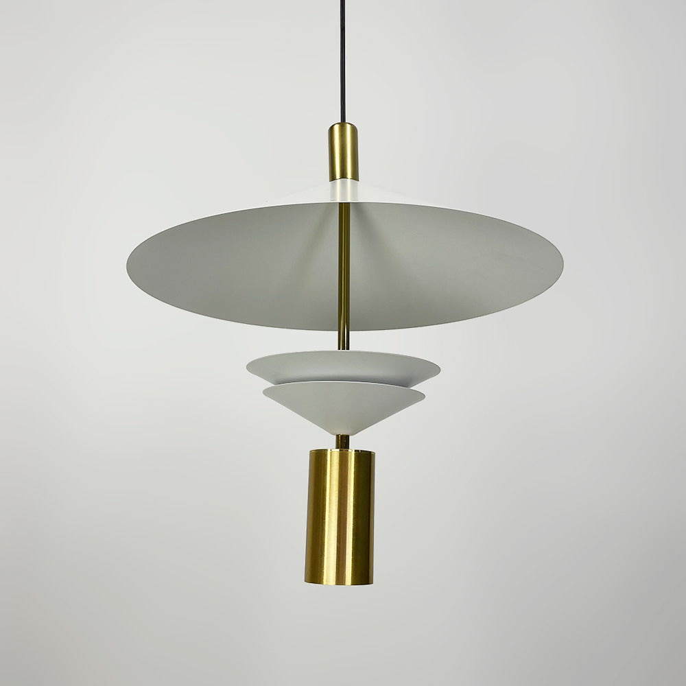 Підвісний світильник Mushroom D400 Led 5W 3000K 4000K 6000K White + Gold 250218-200001476
