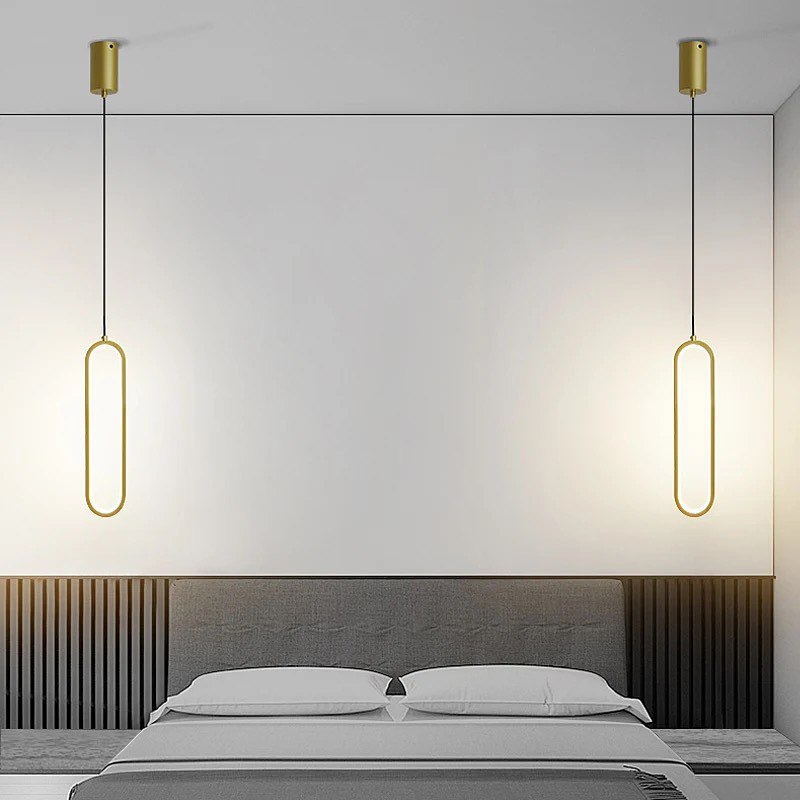 Підвісні світильники Paperclip gold 3000К H400 Led 12W / H800 Led25W / H1200 Led 40W 230601-2000000164