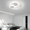 Стельові світильники Ceiling Smart Ring Trio D500 Led 100W 3000K-5000K Black+White / White 230860-200000283