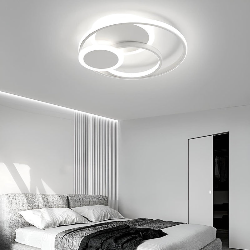 Стельові світильники Ceiling Smart Ring Trio D500 Led 100W 3000K-5000K Black+White / White 230860-200000283