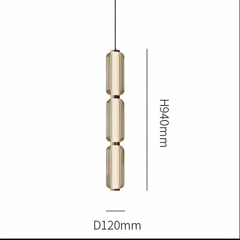 Підвісні світильники Joe H(max) 1200 4000K H300 Led 4W / H600 Led 8W / H900 Led 12W Gold 241122-200001300