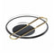 Стельолвий світильник Ceiling clip circle L520 Led 47W 3000K 4000K 6000K Black + Gold 241276-200001328