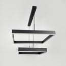 Підвісний світильник Square D600 + D400 Led 60W 3000K 4000K 6000K Black 250218-200001512