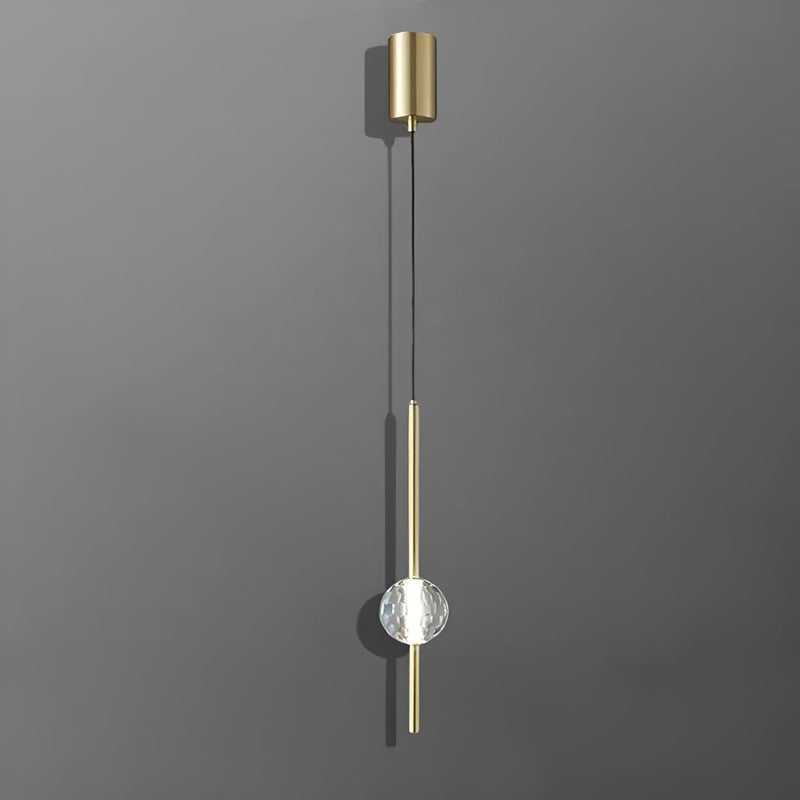 Підвісний світильник Bollo D-8см Led 10W 3000К + 4000К + 6000К Gold 250610-200001658