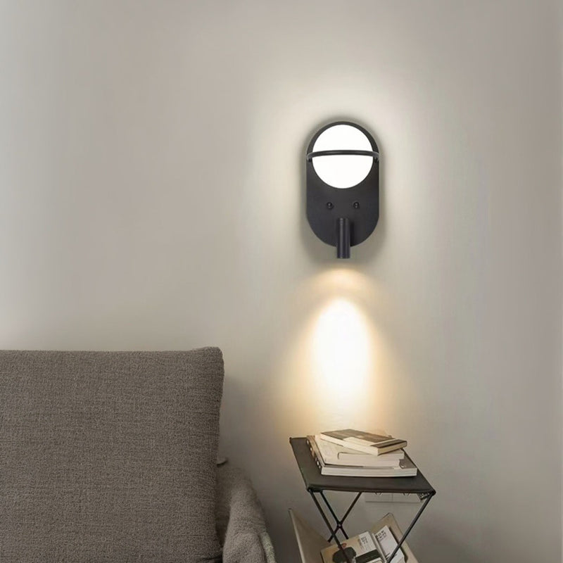 Настінний світильник Merry bollo black H190 Led 4.5W 3000K 4000K 6000K Black + White 241218-200001344