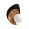 Настінний світильник Solar Halo L-32см 1xG9 Black + Gold 250618-200001675