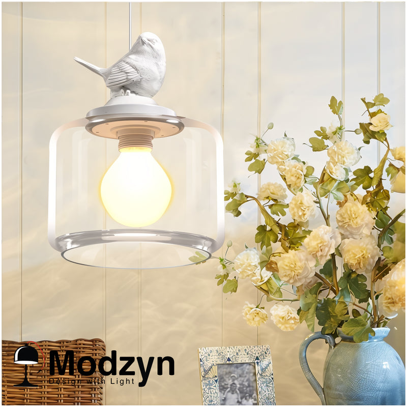 Подвес Sparrow White Clear Modzyn Design 23073-142119