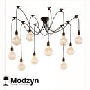 Люстра Black Spider 12 Патронов Modzyn Design 24013-192249