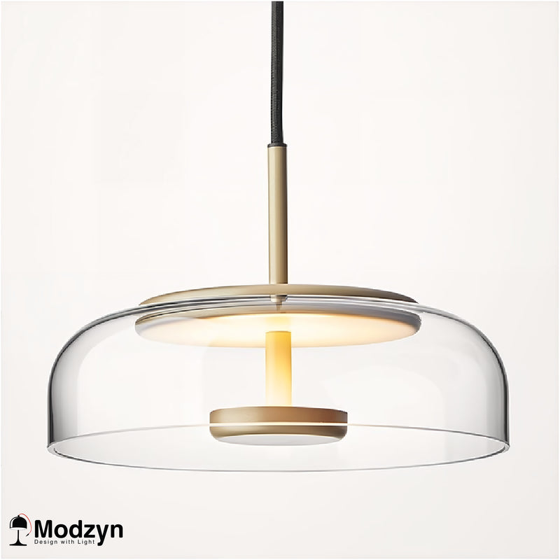 Підвіс Led Jellyfish Gold Clear D 23 Modzyn Design 24013-192279