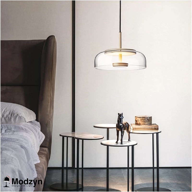Підвіс Led Jellyfish Gold Clear D 23 Modzyn Design 24013-192279