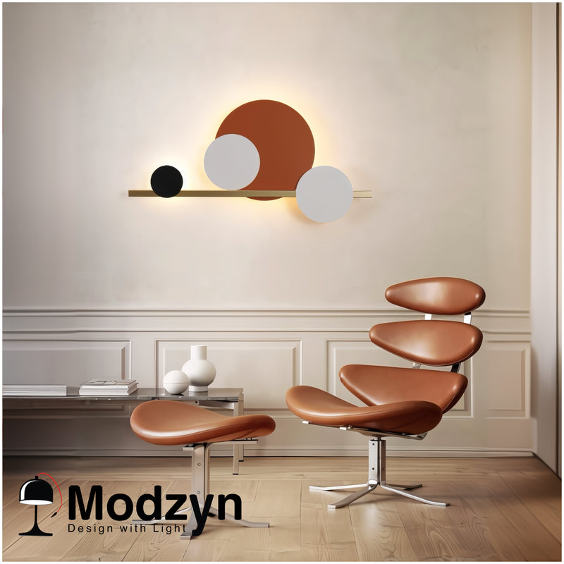 Настінні Світильники Figure Circles Lamp Modzyn Design 240414-226124