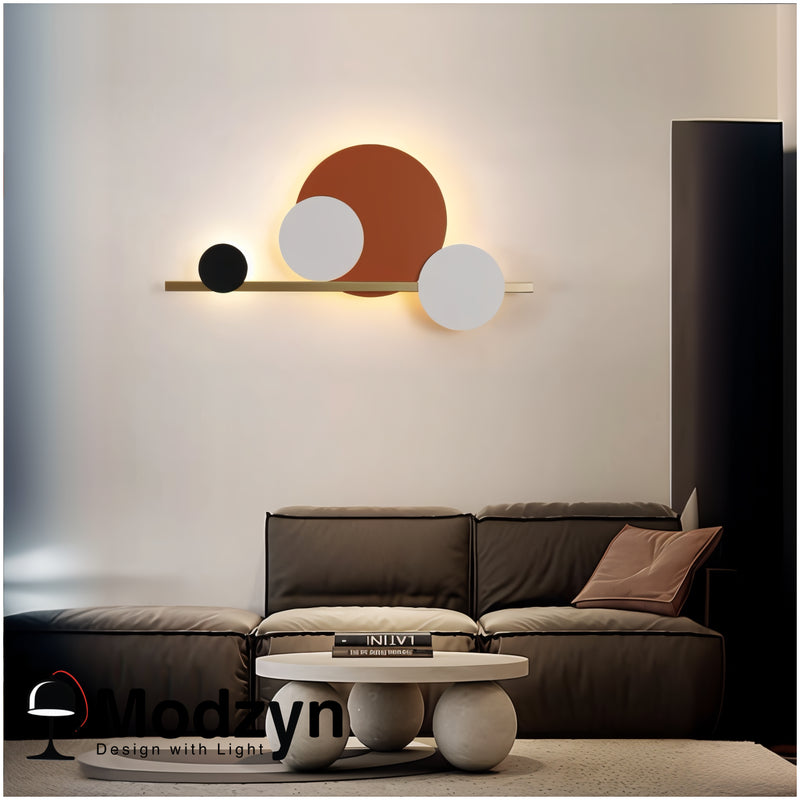 Настінні Світильники Figure Circles Lamp Modzyn Design 240414-226124