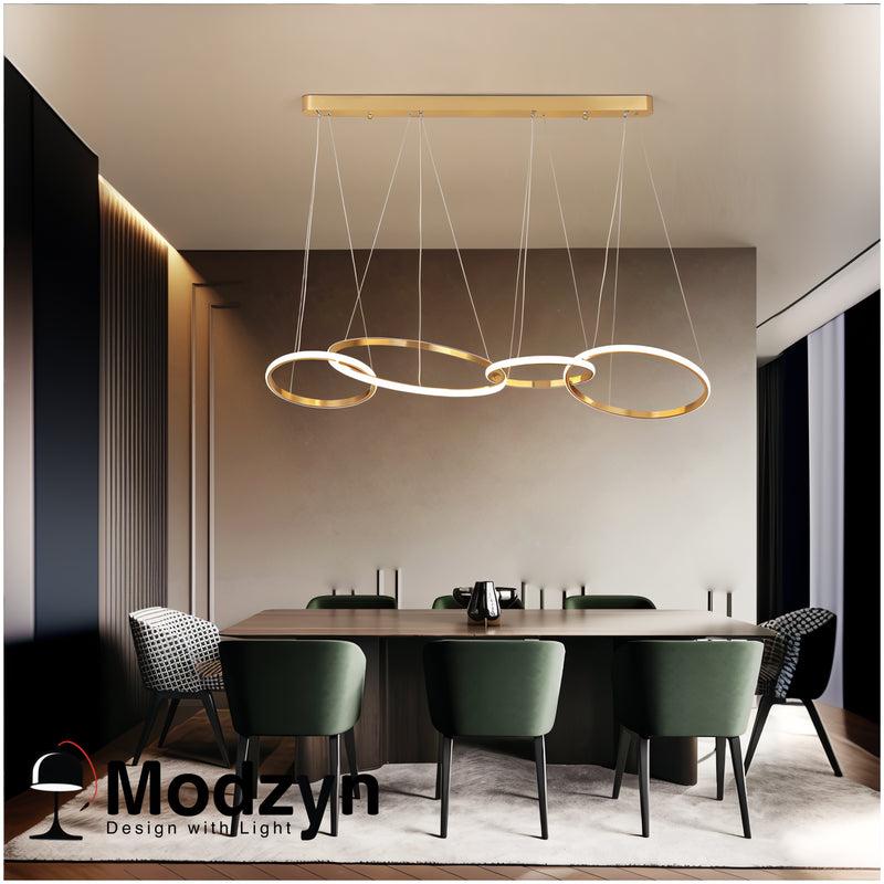 Люстра Chain Gold Lamp Modzyn Design 240414-227650