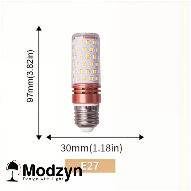 Лампа Led E27 15w Tricilor 3000 4000 6000k Modzyn Design 24053-228148