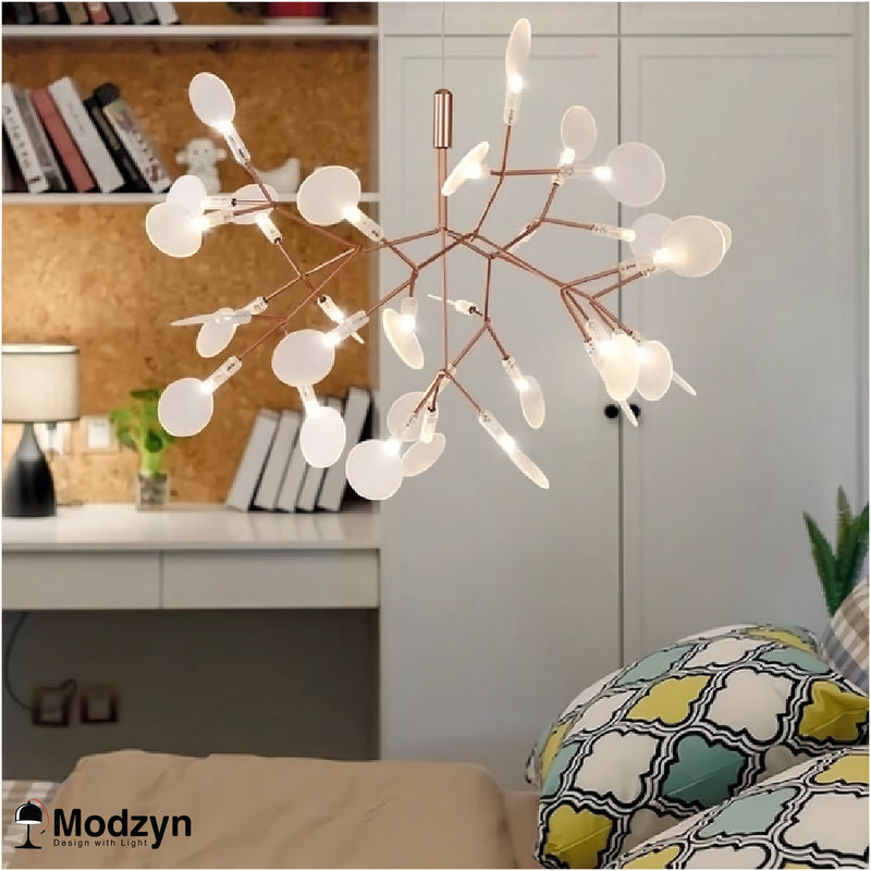 Люстра Led Petals Copper Modzyn Design 24053-228153